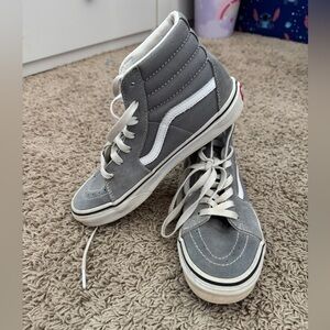 Youth Vans High Tops Grey